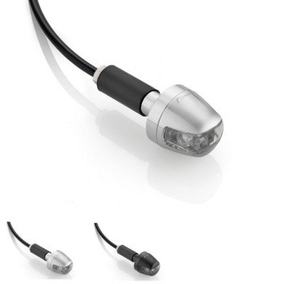 Blinkr SGUARDO do řidítek, LED, E-mark (1ks) černá